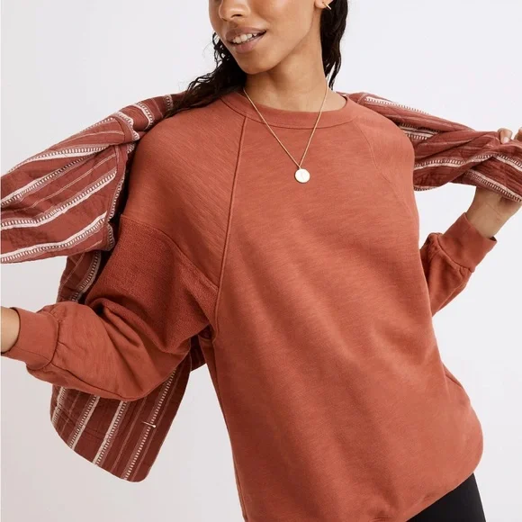 MWL Oversized Raglan Sweatshirt - Picture 2 of 8